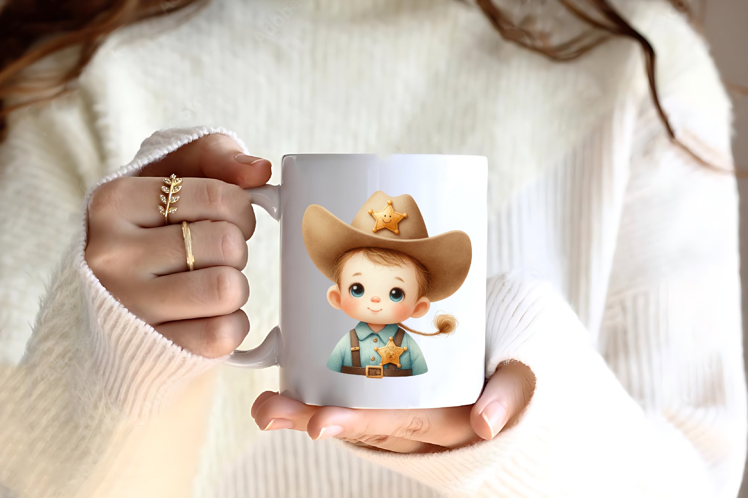 Baby Boy Cowboy Clipart Bundle - CraftNest - Digital Crafting and Art