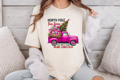 North Pole Christmas Tree Clipart Bundle - CraftNest - Digital Crafting and Art