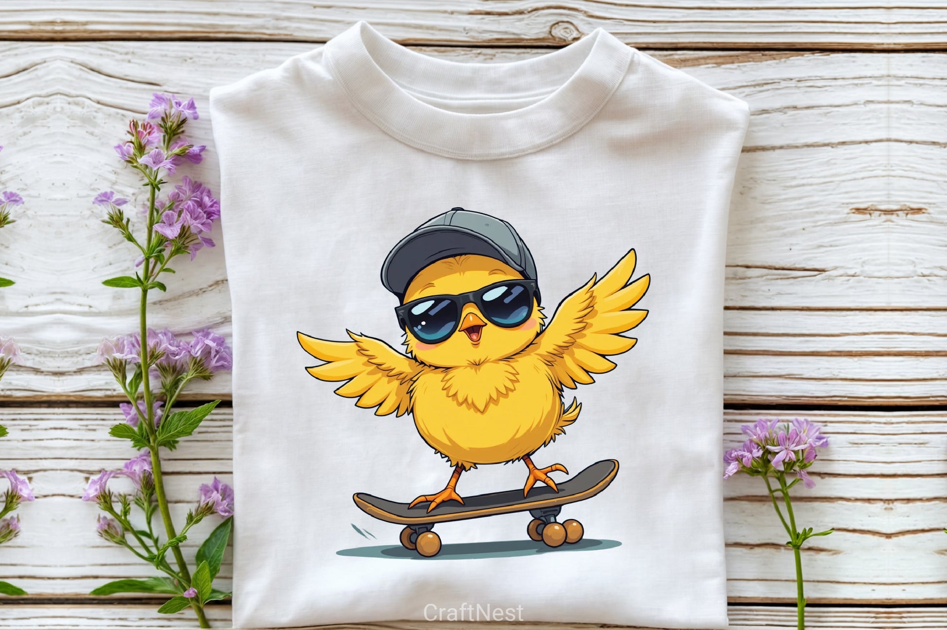 Cool Duck Skateboard Clipart Bundle - CraftNest - Digital Crafting and Art