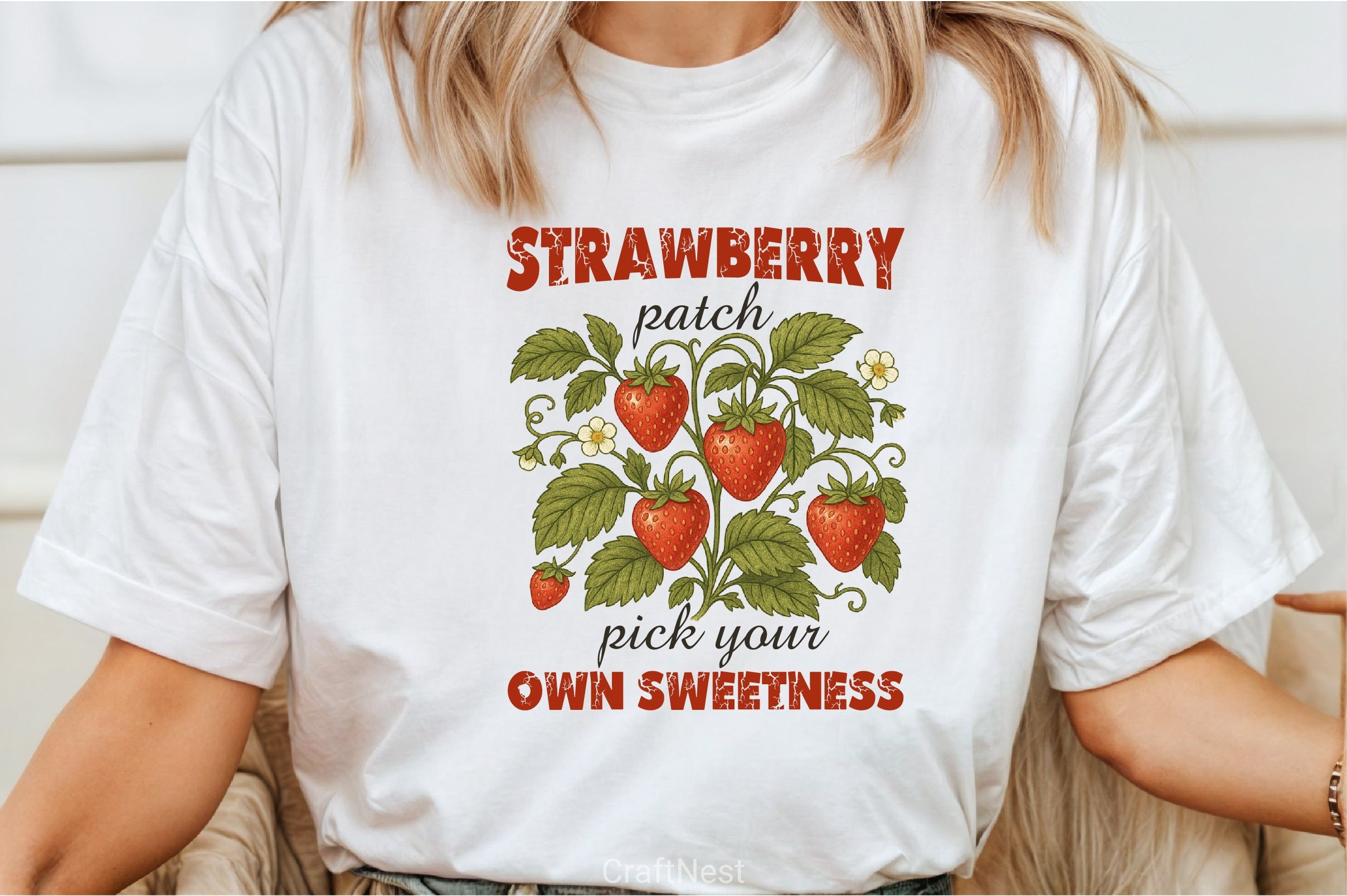 Strawberry Patch Clipart Bundle - CraftNest - Digital Crafting and Art