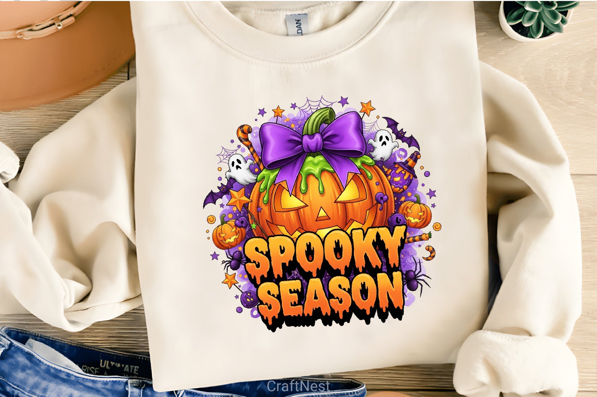 Spooky Season Halloween Clipart Bundle  1 - CraftNest - Digital Crafting and Art