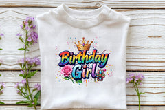Birthday Girl Clipart Bundle 2 - CraftNest - Digital Crafting and Art