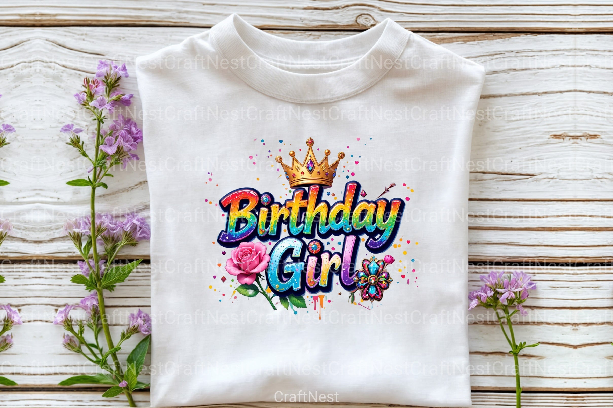 Birthday Girl Clipart Bundle 2 - CraftNest - Digital Crafting and Art