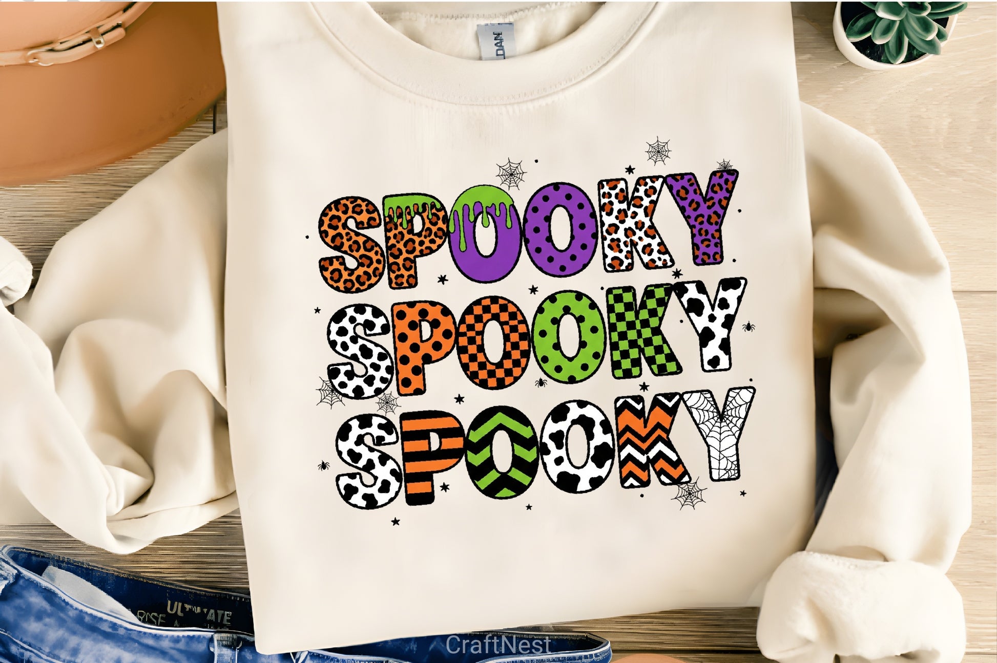 Preppy Halloween Clipart Bundle - CraftNest - Digital Crafting and Art