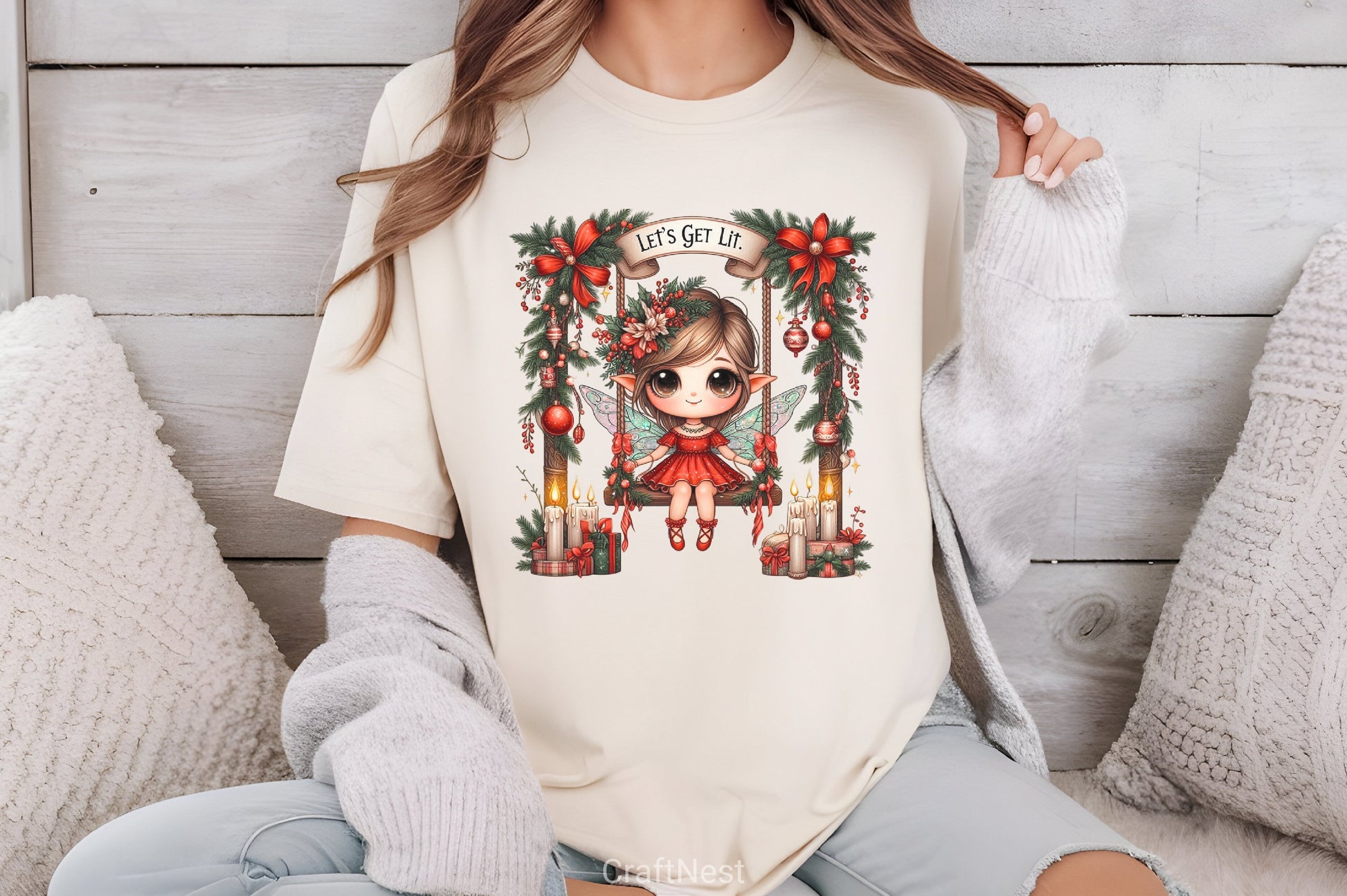 Christmas Let's Get Lit Clipart Bundle - CraftNest - Digital Crafting and Art