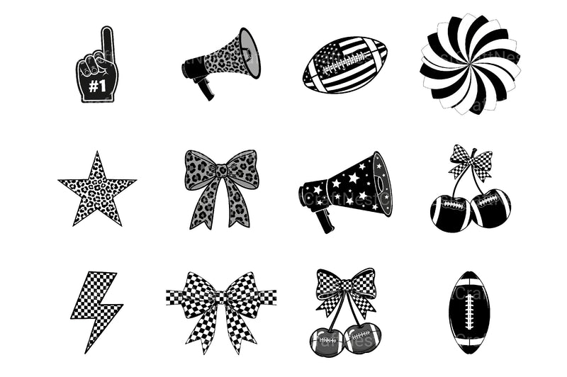 Game Day Clipart Bundle - CraftNest - Digital Crafting and Art