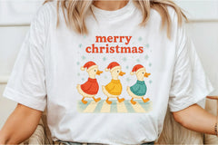 Merry Christmas Goose Clipart Bundle - CraftNest - Digital Crafting and Art