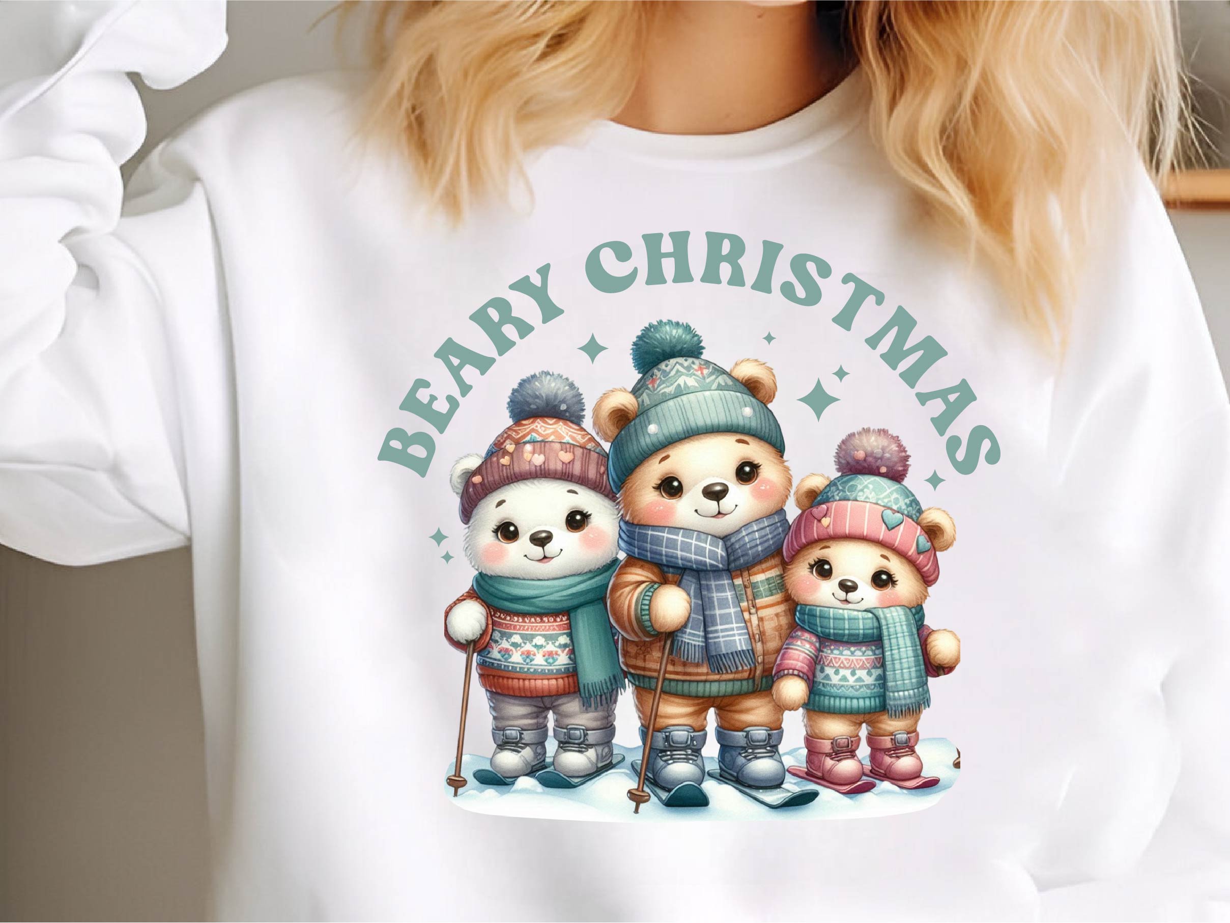 Beary Christmas Animal Christmas Clipart Bundle - CraftNest - Digital Crafting and Art