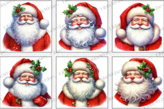 Santa Claus Clipart Bundle 7 - CraftNest - Digital Crafting and Art