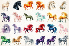 Horse Clipart Bundle - CraftNest - Digital Crafting and Art