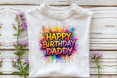 Happy Birthday Daddy Clipart Bundle - CraftNest - Digital Crafting and Art