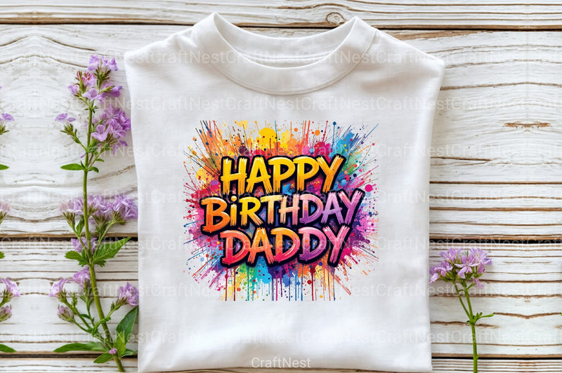 Happy Birthday Daddy Clipart Bundle - CraftNest - Digital Crafting and Art