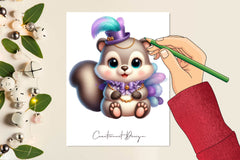 Mardi Gras Animals Clipart Bundle 1 - CraftNest - Digital Crafting and Art