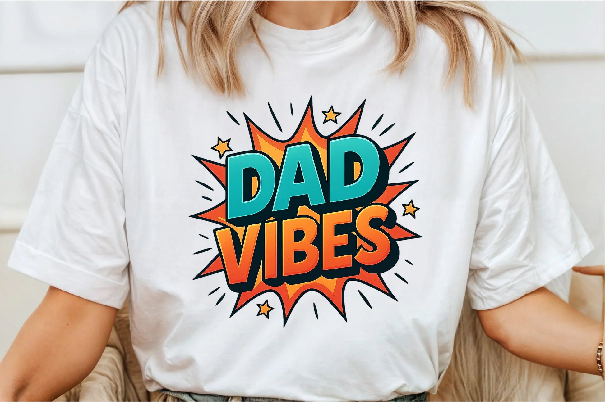 Comic Style Dad Vibes Clipart Bundle - CraftNest - Digital Crafting and Art