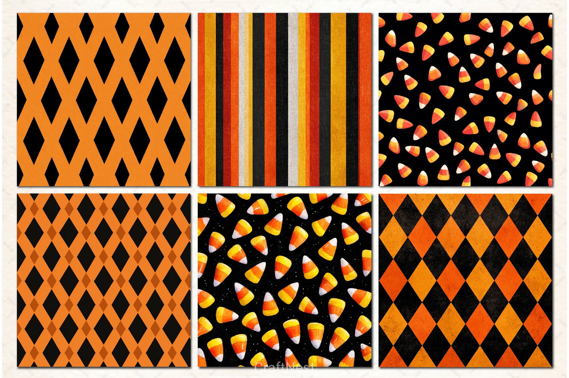 Trick Or Treat Halloween Clipart Bundle - CraftNest - Digital Crafting and Art