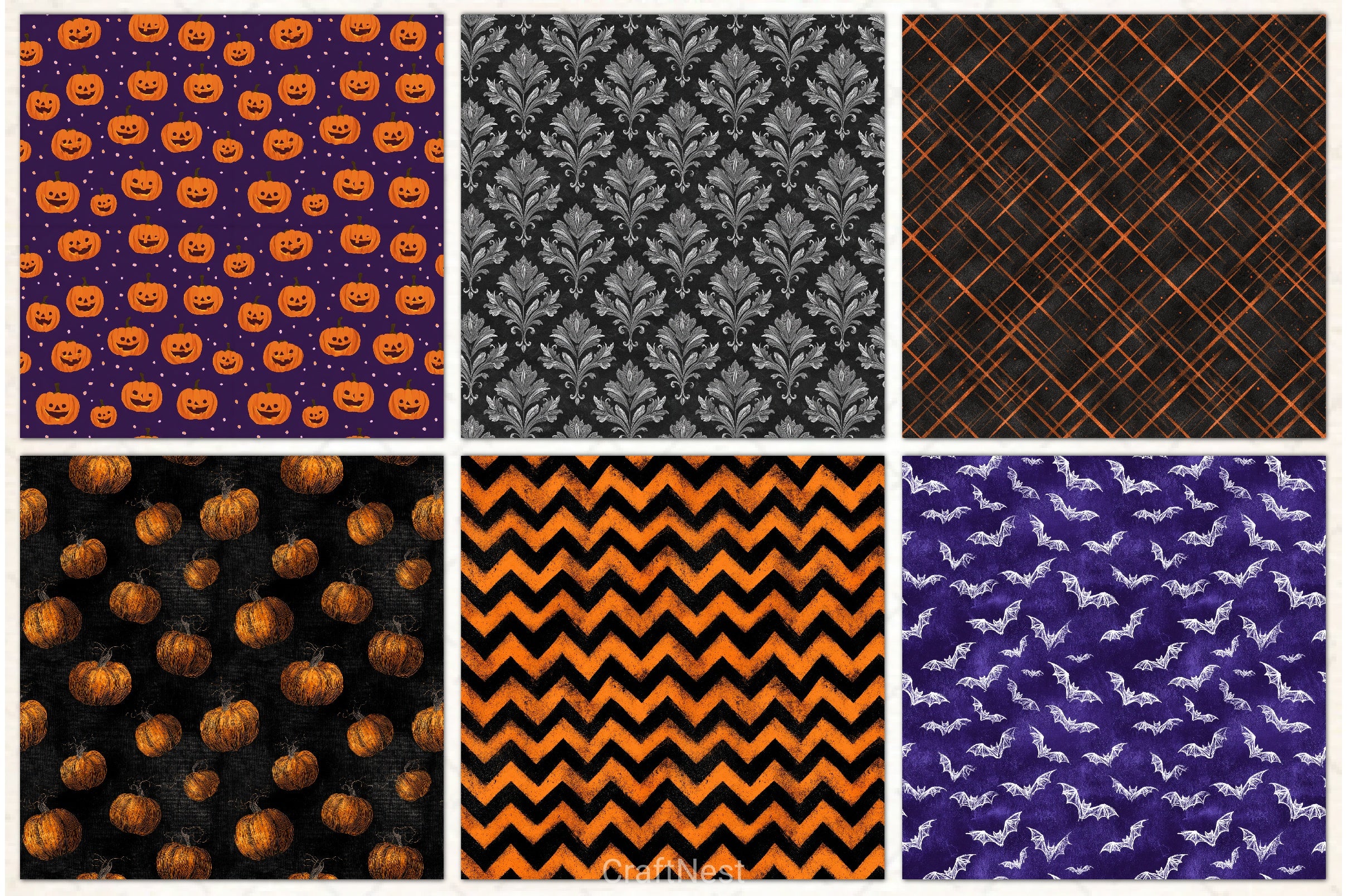 Chalkboard Halloween Clipart Bundle - CraftNest - Digital Crafting and Art