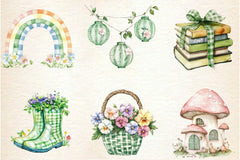Fun Pastel Spring Clipart Bundle - CraftNest - Digital Crafting and Art