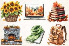Autumn Clipart Bundle 12 - CraftNest - Digital Crafting and Art