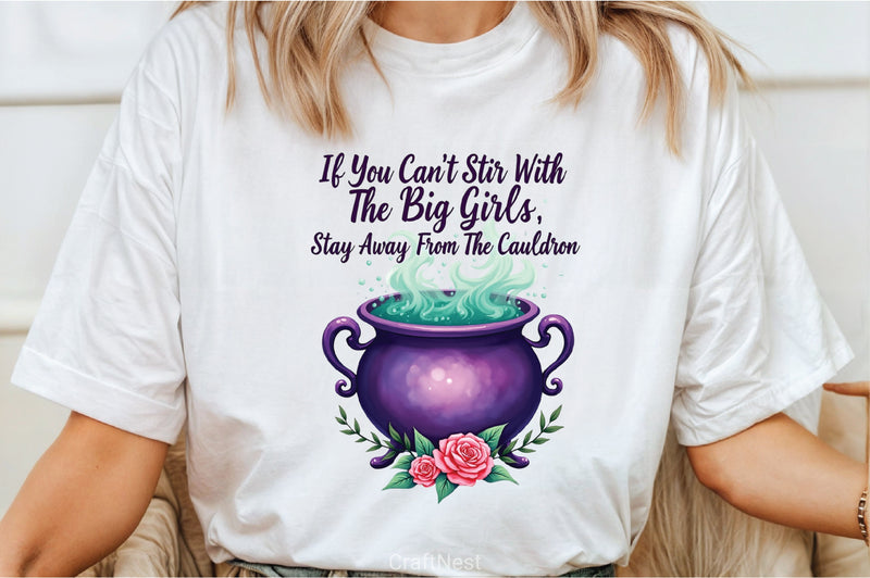 Stay Away Cauldron Clipart Bundle - CraftNest - Digital Crafting and Art