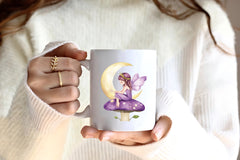 Magical Garden Purple Fairies Clipart Bundle 1 - CraftNest - Digital Crafting and Art