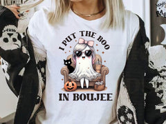 I Put The Boo In Boujee Girly Halloween Clipart Bundle - CraftNest - Digital Crafting and Art