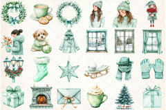 Christmas Wishes Clipart Bundle - CraftNest - Digital Crafting and Art