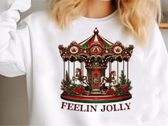 Merry Christmas Go Round Animal Christma Clipart Bundle - CraftNest - Digital Crafting and Art