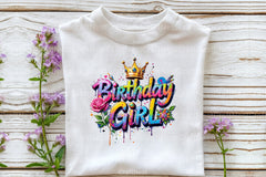 Birthday Girl Clipart Bundle 3 - CraftNest - Digital Crafting and Art