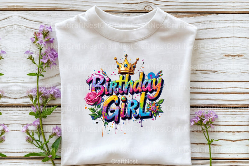 Birthday Girl Clipart Bundle 3 - CraftNest - Digital Crafting and Art