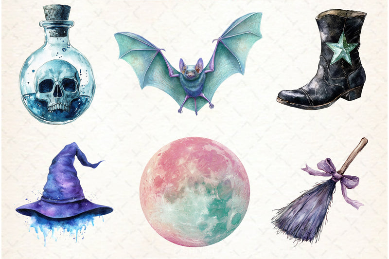 Spooky Season Clipart Bundle 2 - CraftNest - Digital Crafting and Art