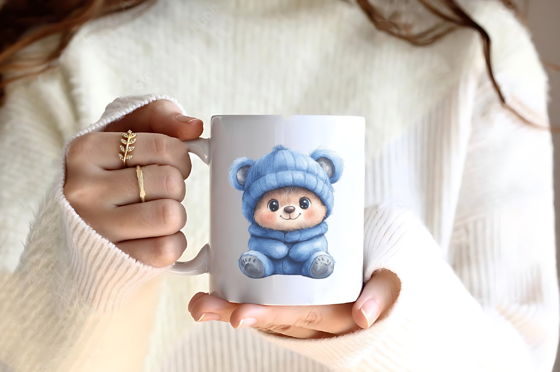 Blue Baby Boy Nursery Clipart Bundle 1 - CraftNest - Digital Crafting and Art