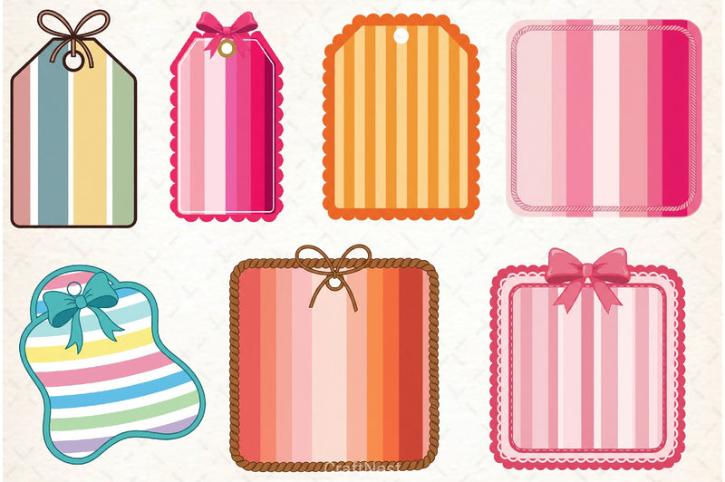 Border Frame Coquette Clipart Bundle 4 - CraftNest - Digital Crafting and Art