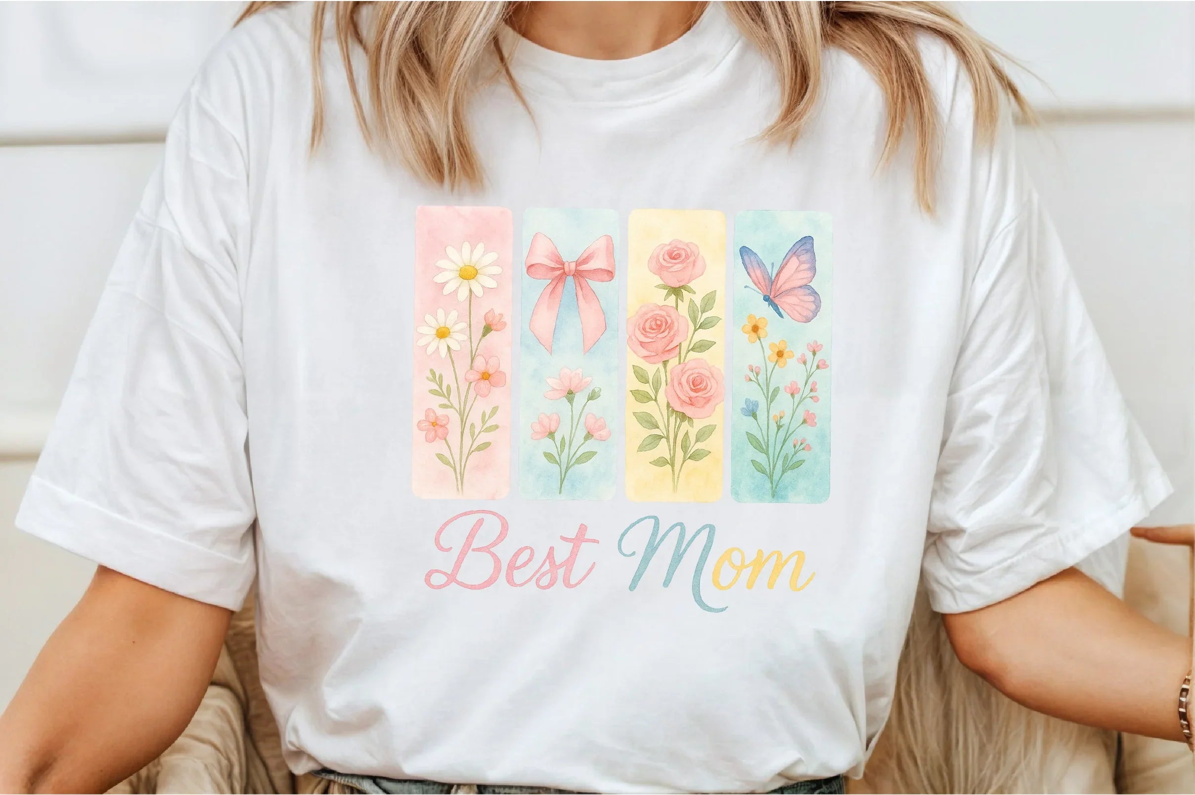 Brushstroke Best Mom Clipart Bundle - CraftNest - Digital Crafting and Art