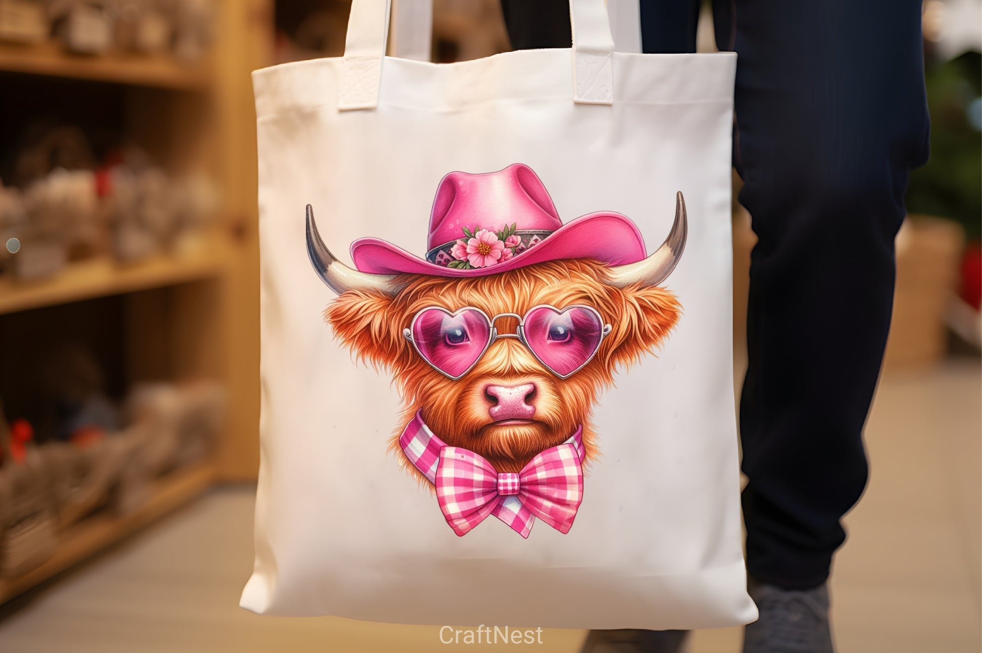 Valentine's Highland Cow Clipart Bundle 6 - CraftNest - Digital Crafting and Art