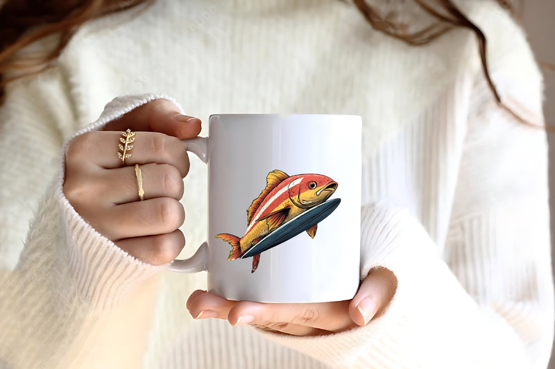 Quirky Whimsical Summer Fishes Clipart Bundle - CraftNest - Digital Crafting and Art