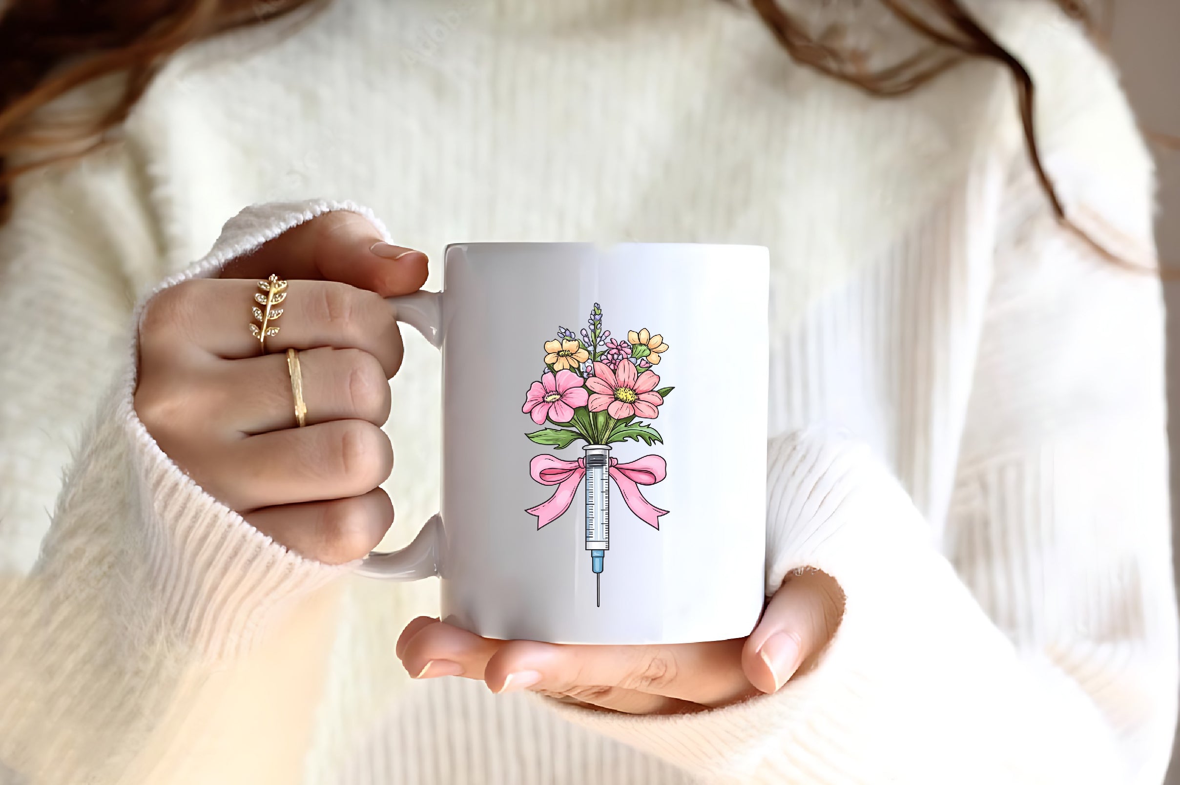 Flower Nurse Life Coquette Coastal Clipart Bundle - CraftNest - Digital Crafting and Art