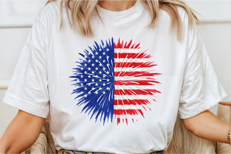 Happy 4th July Fireworks Clipart Bundle - CraftNest - Digital Crafting and Art