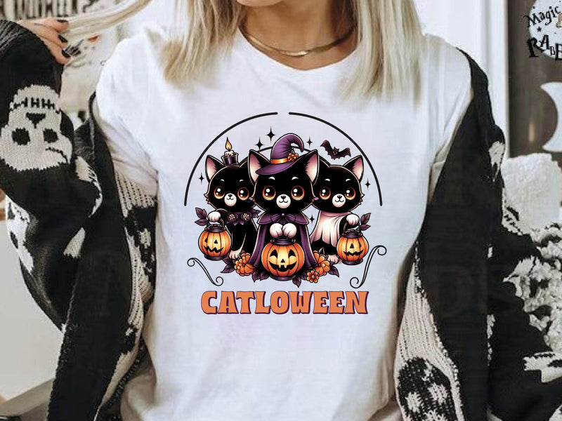 Catloween Halloween Clipart Bundle - CraftNest - Digital Crafting and Art