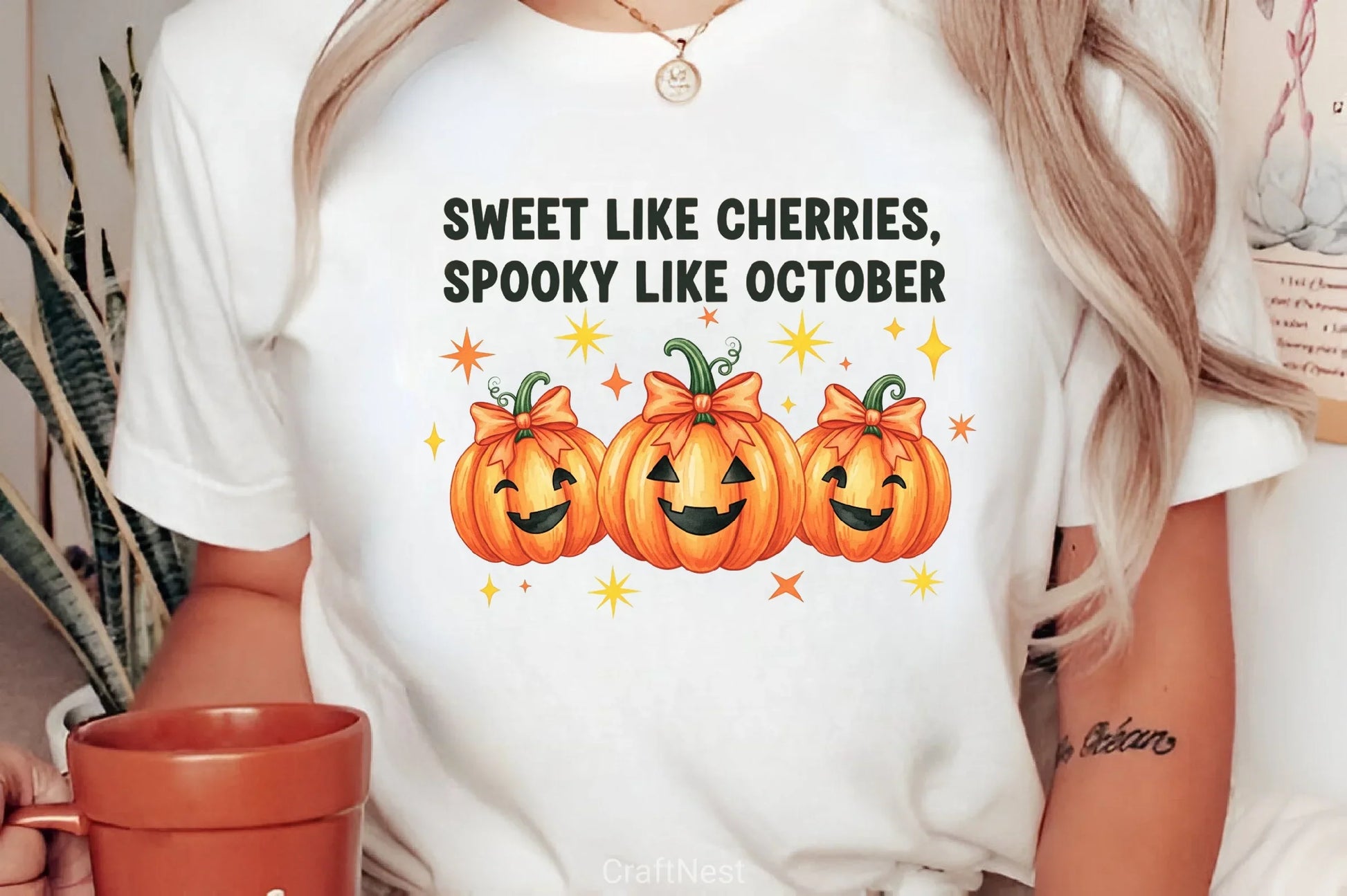 Sweet Cherries Spooky October Clipart Bundle - CraftNest - Digital Crafting and Art