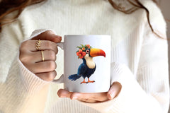 Tropical Bird Jungle Bird Clipart Bundle 1 - CraftNest - Digital Crafting and Art