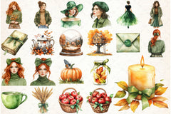 Welcome Fall Clipart Bundle - CraftNest - Digital Crafting and Art