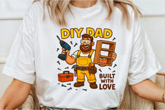 DIY Dad Funny Father's Day Sublimation Clipart Bundle - CraftNest - Digital Crafting and Art