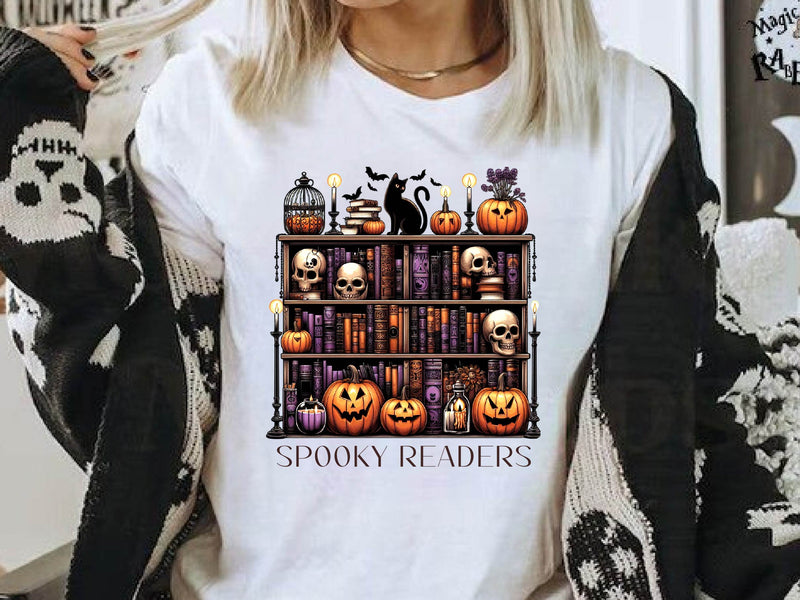 Spooky Readers Clipart Bundle - CraftNest - Digital Crafting and Art