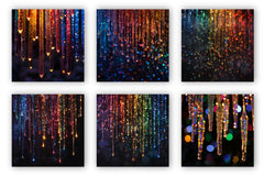 Christmas Dripping Glitter Digital Paper 2 - CraftNest - Digital Crafting and Art