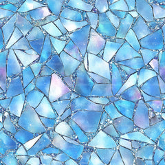 Blue Holographic Glitter Digital Paper - CraftNest - Digital Crafting and Art