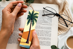 Desert Oasis Bookmark Journal - CraftNest - Digital Crafting and Art