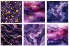 Luxury Purple Digital Paper - CraftNest - Digital Crafting and Art