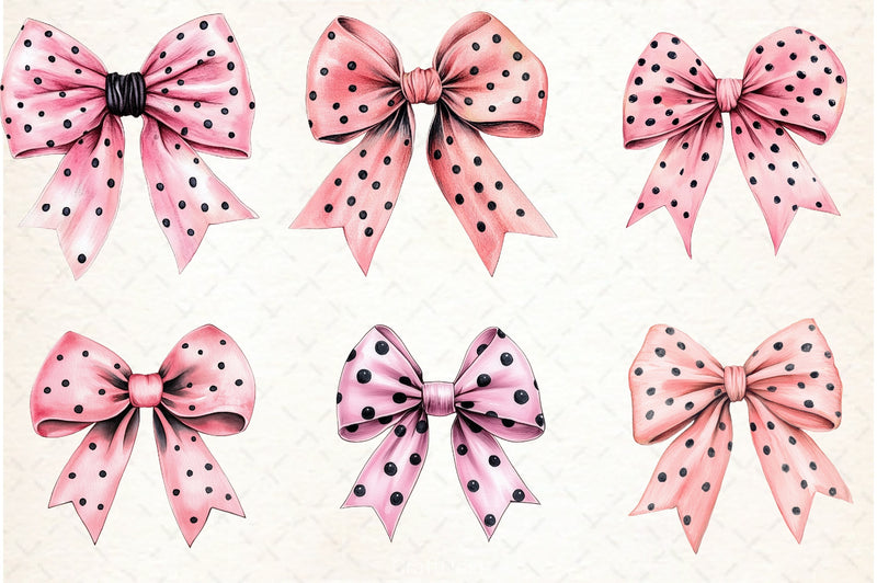 Halloween Coquette Bow Clipart Bundle 2 - CraftNest - Digital Crafting and Art