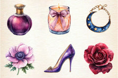 Velvet Reverie Clipart Bundle - CraftNest - Digital Crafting and Art