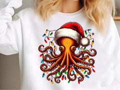 Christmas Octopus Clipart Bundle - CraftNest - Digital Crafting and Art